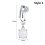 Fake Belly Button Ring Non-Piercing CZ Dangle Navel Jewelry 4