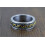 Rustfrit stål vintage punk ring guld 7mm størrelse 11 2