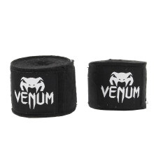 Venum, Kontact Boxing Hand Wraps, Men's, 4m, Black