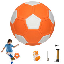 chiquieray Football Curve Ball, Size 5 Curve Ball Set, Soft FootballBall Indoor and Outdoor Activities, CurveBall for Outdoor & Indoor Match or Game