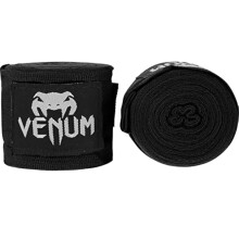 Venum, Kontact Boxing Hand Wraps, Men's, 4.5m, Black