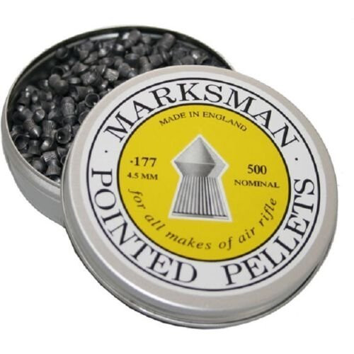 Marksman 4.5 / .177/500 in Tin Pointed Pellets