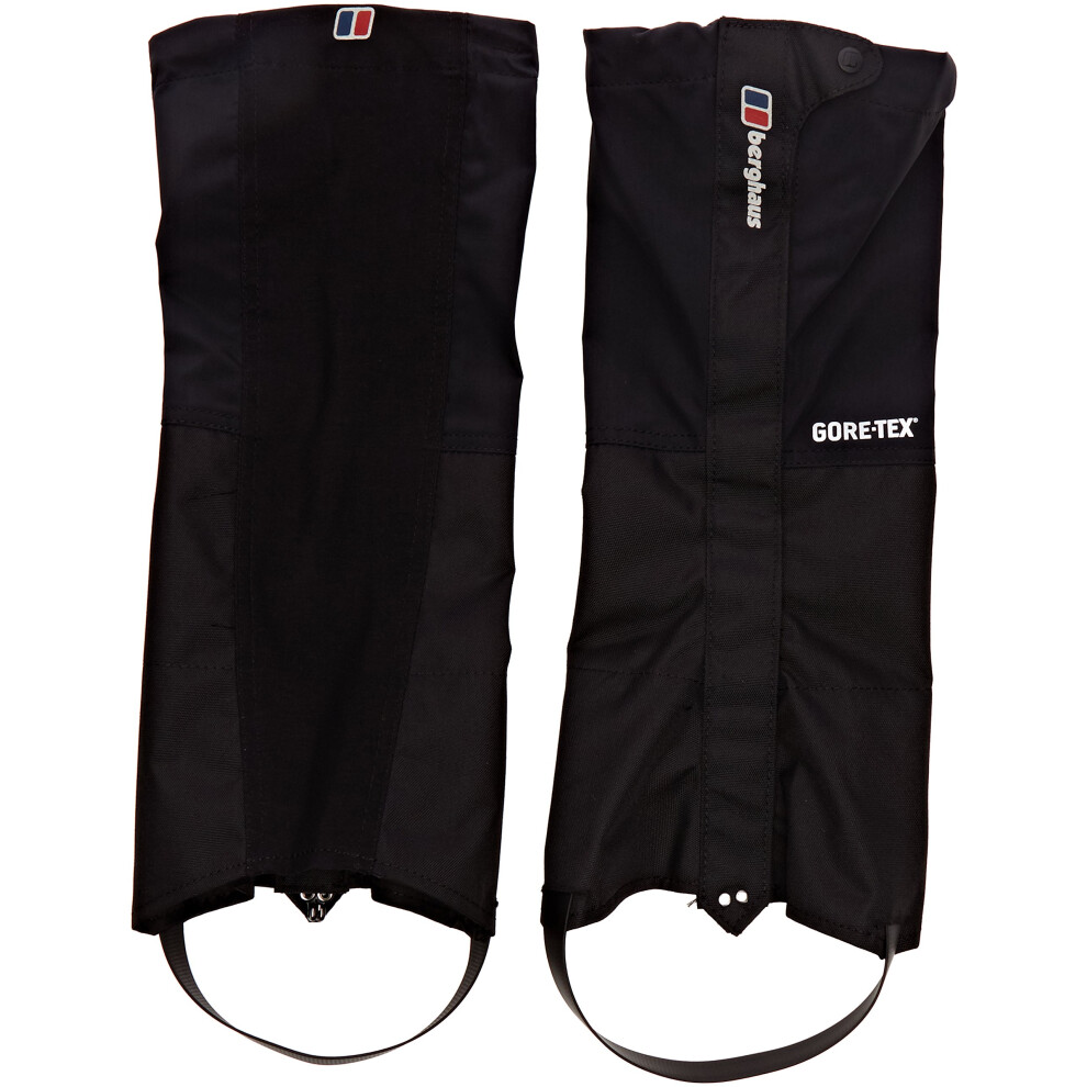 Berghaus Unisex Gore-Tex Ii Gaiter | Waterproof | Quick Fit | Reflective Trim Not Assigned, Black, L/Xl R