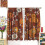 Vintage floral curtains boho daisy pattern 63" W x 63" L 3