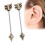 Retro Arrow Industrial Scaffold Barbell Ear Piercing 2