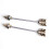 Retro Arrow Industrial Scaffold Barbell Ear Piercing 3