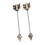 Retro Arrow Industrial Scaffold Barbell Ear Piercing 4