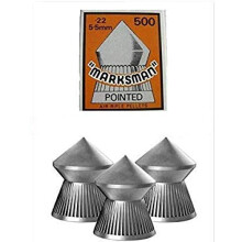 FFT MARKSMAN PELLETS .22 POINTED BULK BUY 50-500 (500)