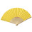 7in Silk & Bamboo Folding Fan for Women 2