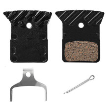 GIONAR Ceramic Disc Brake Pads with Cooling Fin Compatible with Shimano DURA-ACE/ULTEGRA/105/TIAGRA/GRX Series, Upgrade for L03A L04A L05A,