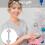 Breast Watch for Nurses with Second Hand Large Dial Miss 6