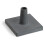 Baso Spike Light Base, 26x26x18.5 cm, Black 1