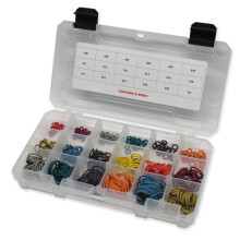 Captain O-Ring LLC Players Kit Large Color Coded Master Paintball Oring Kit18 Sizes 360 Orings