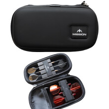 Mission Darts | Force 90 Dart Case | EVA Moulded Wallet | Slim.