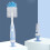 2-in-1 Pacifier and Bottle Brush with Stand for Bottles and 2