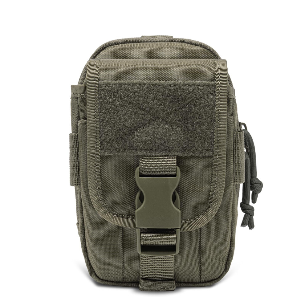 Tspro Tactical Molle Edc Pouch, Utility Belt Pouch, Durable Organizer Phone Holster, Military Gear Gadget Pocket (Green) 5051224325269