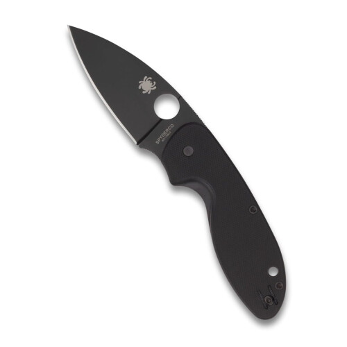 Spyderco C216GPBBK EFFICIENT Knife, Black, 10.5 cm