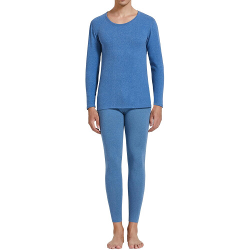 Men's Thermal Underwear Pants Blue XXL 1