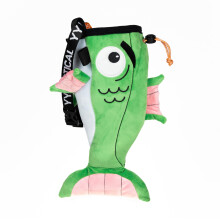 YY Vertical Fish Rock Climbing Chalk Bag, Perfect for Both Adults and Kids, Chalk Bag for Bouldering, Cute chalkbag for Mountain Lovers, Chalk Pouch