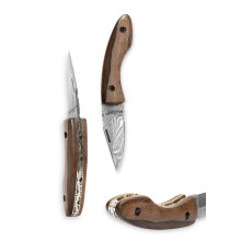 Outstanding - Handcrafted Damascus Pocket Knife - Legal to Carry