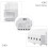 Télécommande sans fil DualR3Lite pour interrupteur intelligent bidirectionnel 7