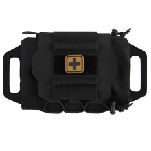 LIVANS Tactical Molle Medical IFAK Belt Pouch - Mini EMT Med Roll Carrier with Hypalon Handle
