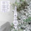 Christmas Ball Finial Ornament Electroplated Silver 7