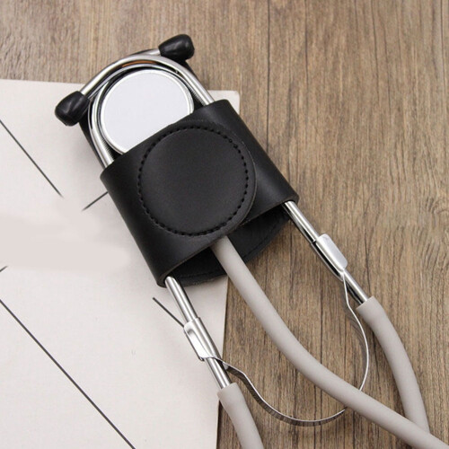 Soimiss stethoscope holder clip black universal 2
