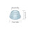 TOP-MAX 20PCS Rubber Soft Pads Chair Feet Protector Stopper Protector Pads (Large) 2