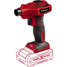 Einhell Battery Air Pump 18V Power X-Change, 670 L/Min, Two Valve Adapters, Without Battery CE-AP 18 Li