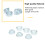 TOP-MAX 20PCS Rubber Soft Pads Chair Feet Protector Stopper Protector Pads (Large) 3