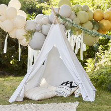 Ginger Ray Tee Pee Foldable Tent for Indoor or Outdoor Play & Parties