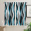 Abstract Gradient Turquoise Curtains 2-Pack 3