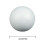 Blank Round Solid Polystyrene Foam Ball For Wedding Craft,12cm 2