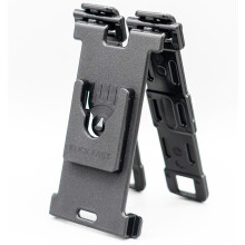 Klick Fast Delta MOLLE System Dock Klickfast Secure Rotating Locking System Click Fast For Use With Cross Webbing Straps for Torch, Radio, Walkie