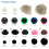 Μάτια ασφαλείας για παιχνίδια πλέξης 560 τεμάχια πλαστικά μάτια και μύτες 3