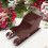 Brown Mini Christmas Sleigh Decoration Plastic 1 Piece 2