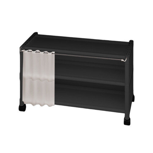 Rolling Shoe Rack Multi-Layer with Wheels 5-Tier 1