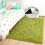Green Soft Shaggy Area Rug Rectangular 31 x 63 Inches 4