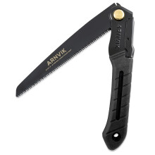 Nordic Pruning Saw for Gardening & Folding Saw Bushcraft - Arnvik - 8 Teeth per Inch - 21 cm Hardened SK5 Steel Blade for Wood - for Cutting Trees in