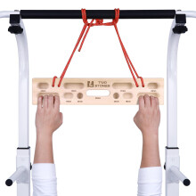 Compact Portable Fingerboard as Rock Climbing Training Boards with Edges and Pockets, Portable Climbing Hangboard as Rock Climbing Finger Strengthener