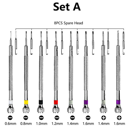 BE-TOOL Precision Screwdriver Set A 8PCS 1
