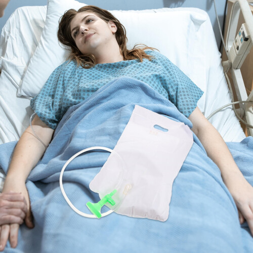 Hårvaskepose for sengeliggende pasienter Dusjpose ved sengen for eldre og gravide kvinner 2