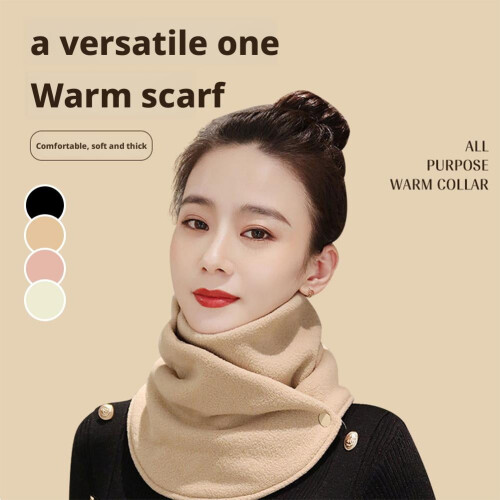 Polyester Neck Gaiter Warm Elastic for Cycling Outdoor Use 2