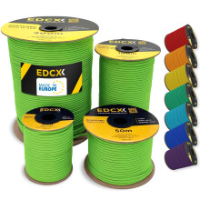EDCX 4mm Nylon Paracord 550 30m (100 feet) | Ideal for Camping, Survival, Outdoor, Crafting, DIY | 100% Nylon Rope 4mm | Paracord 550 Type III in