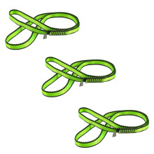 NewDoar CE & UIAA Certified Climbing Sling 16mm Nylon Sling Runners 22KN 4840LB Climbing Utility Cord Rock Climbing,Creating Anchors System,Rappelling
