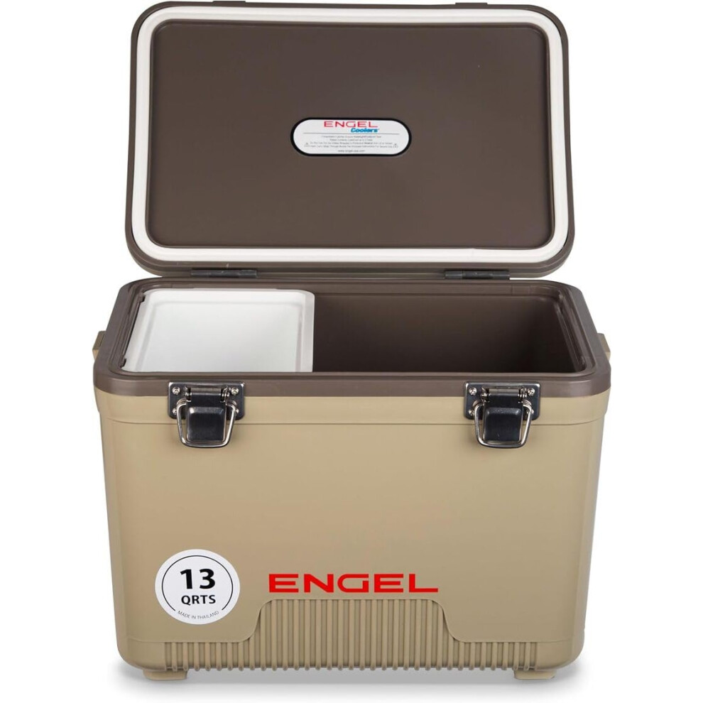 Photos - Backpack ENGEL Cooler Box 12.3 L - Leak-Proof, Air Tight, Drybox Cooler for Camping, Fishing, Hiking,Picnic - Mini Ice Boxes Large En