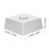 Small Trapezoidal LED Light Base Display Stand with 7 Colors Crystal Holder 5