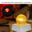 Small Trapezoidal LED Light Base Display Stand with 7 Colors Crystal Holder 10