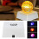 Small Trapezoidal LED Light Base Display Stand with 7 Colors Crystal Holder 13